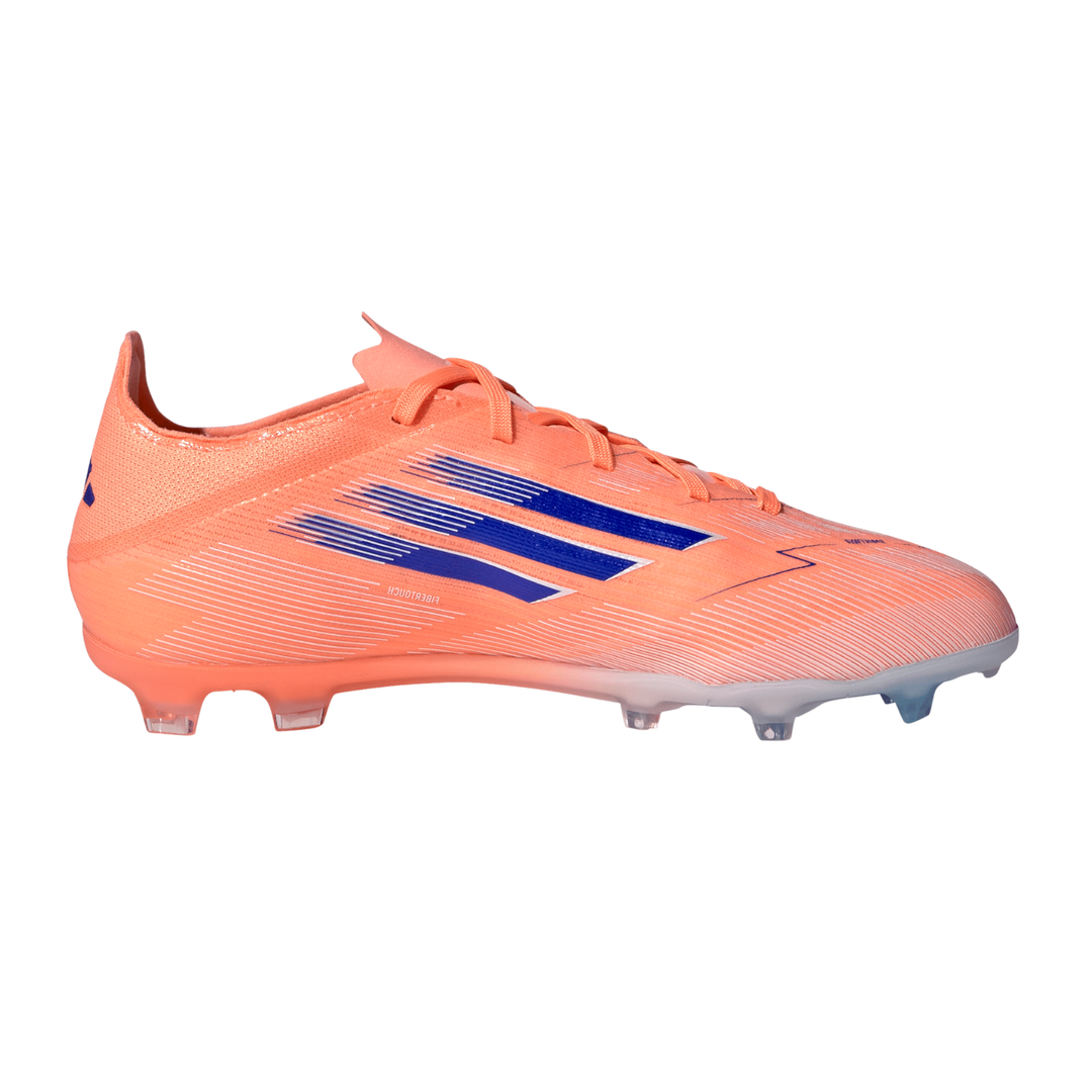 Kids F50 Elite FG - Beam Orange/Lucid Blue/Cloud White