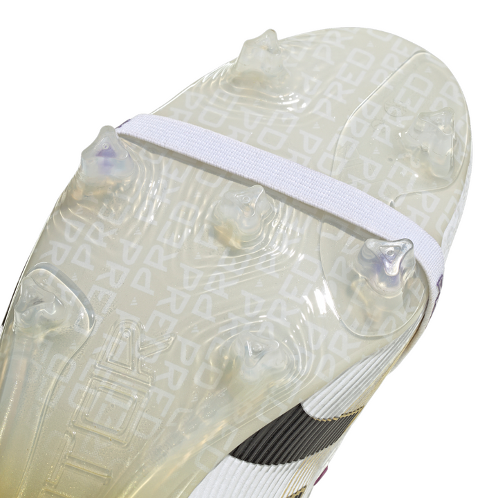 Predator Elite FT FG - Footwear White/Core Black/Gold Metallic