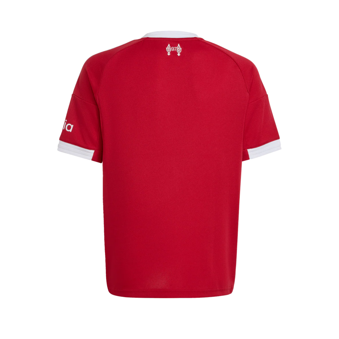 Liverpool Youth Home Shirt 25/26 by adidas at NUMBER 10 - Buy Now!