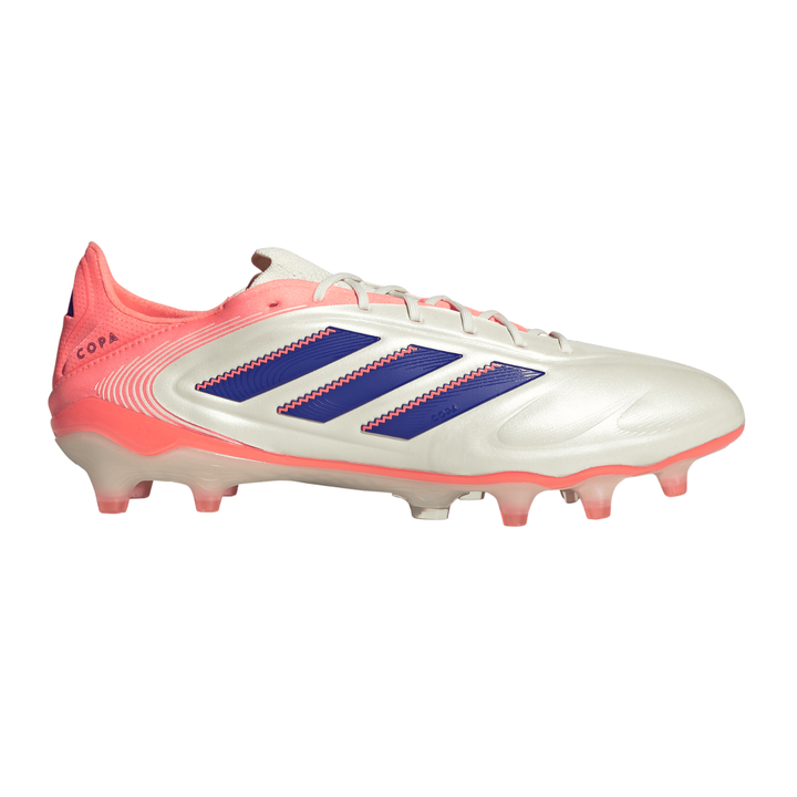 Copa Pure III Elite FG - Off White/Lucid Blue/Signal Coral