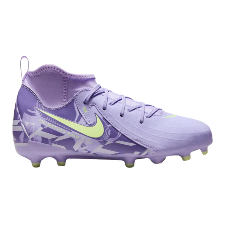 Jr Phantom Luna II Academy FG - Purple Agate/Barely Volt by Nike at NUMBER 10 - Buy Now!