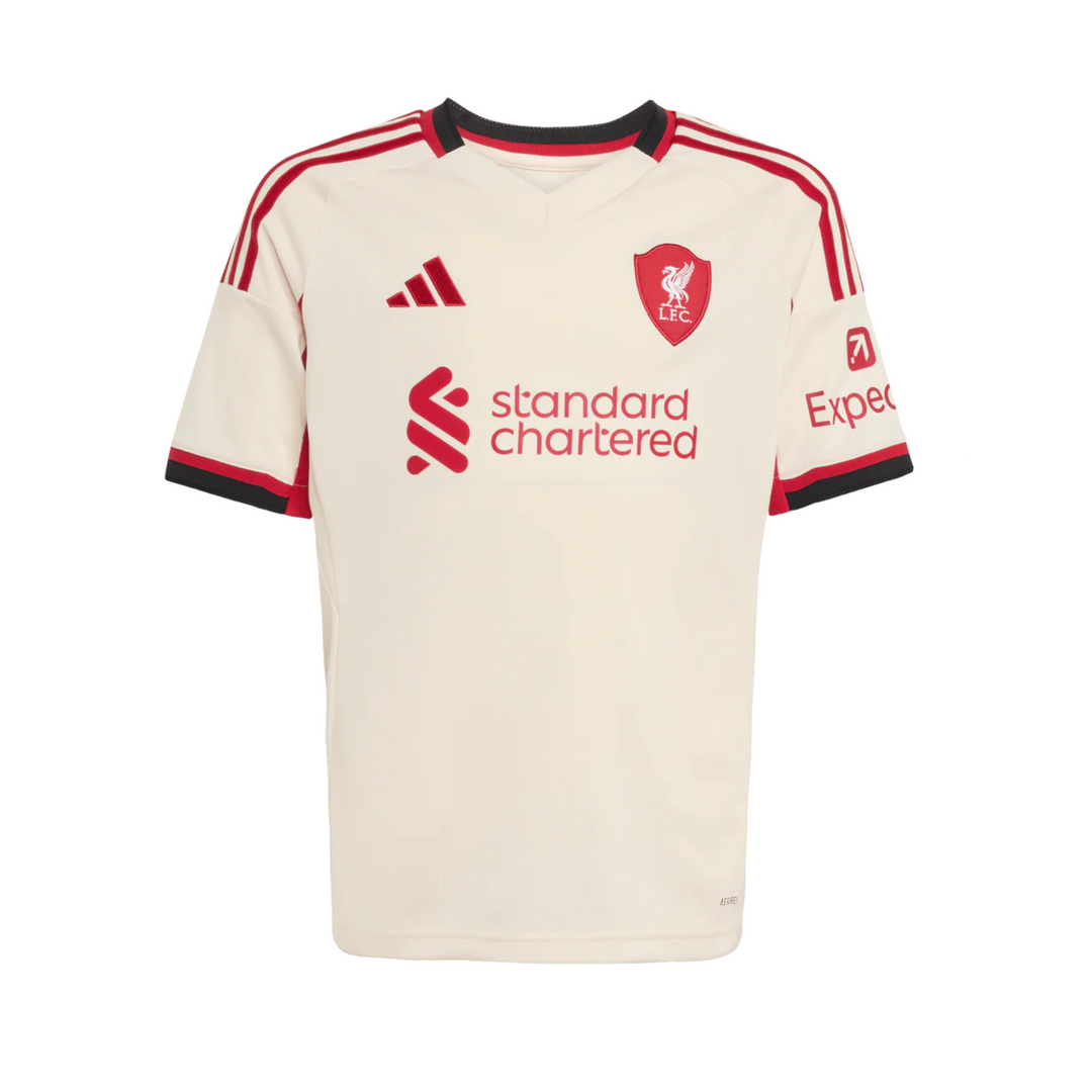 Liverpool Away Youth Shirt 25/26 by adidas at NUMBER 10 - Buy Now!