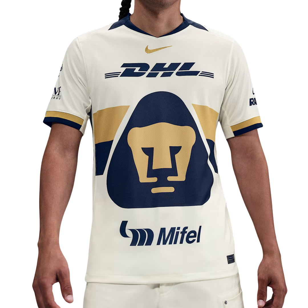 Pumas UNAM Stadium Home Shirt 25/26 by Nike at NUMBER 10 - Buy Now!