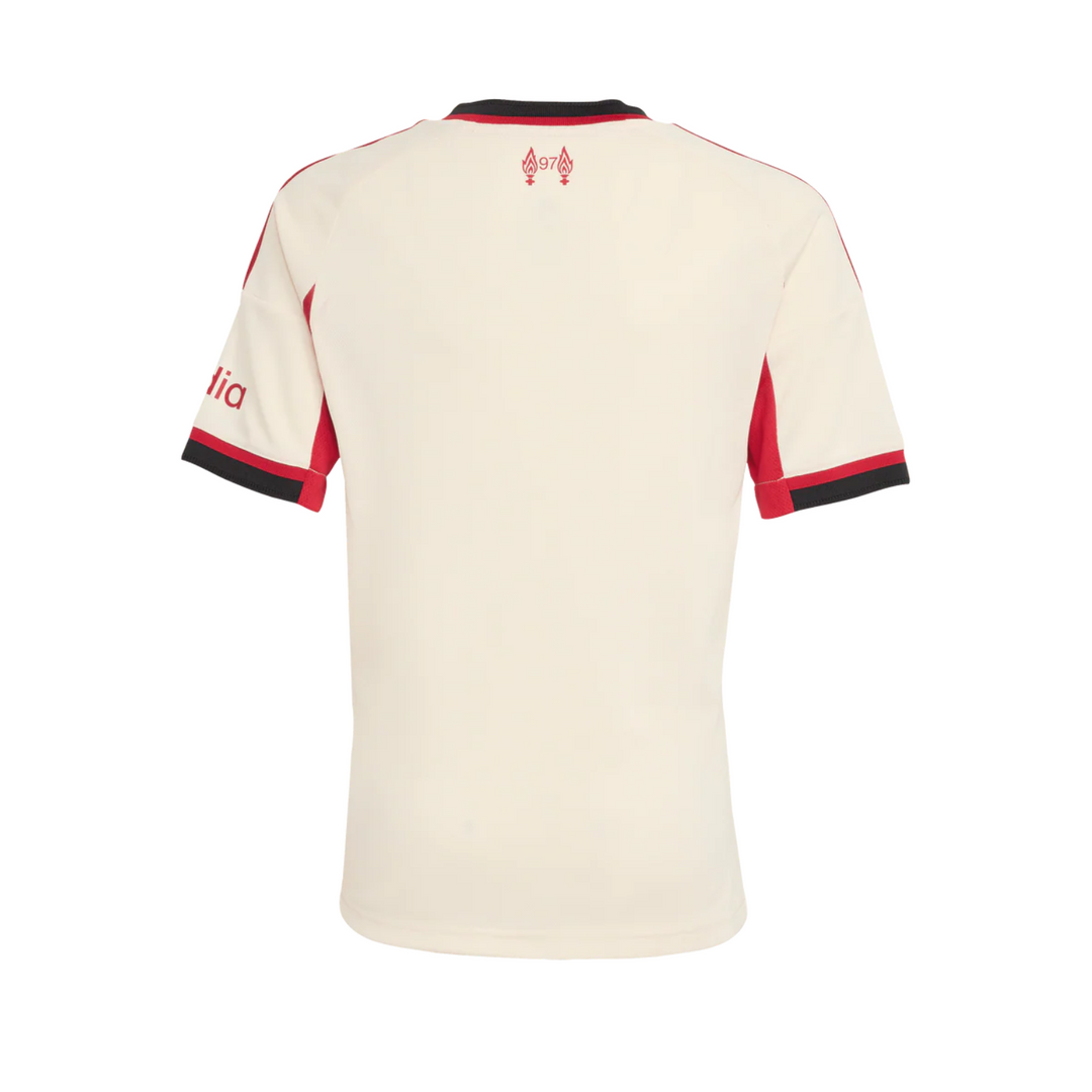 Liverpool Away Youth Shirt 25/26 by adidas at NUMBER 10 - Buy Now!