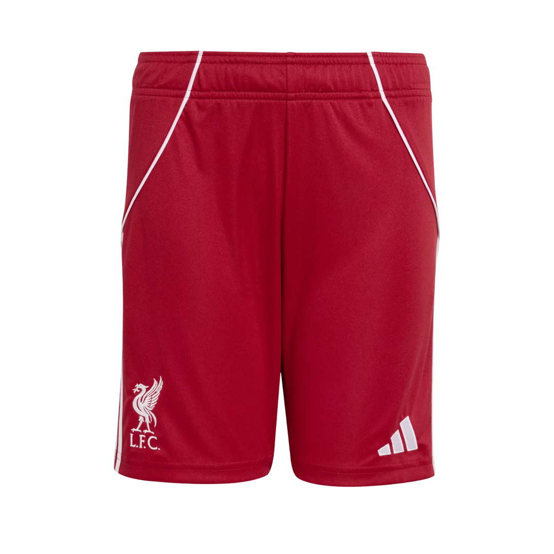 Liverpool Youth Home Short 25/26 by adidas at NUMBER 10 - Buy Now!