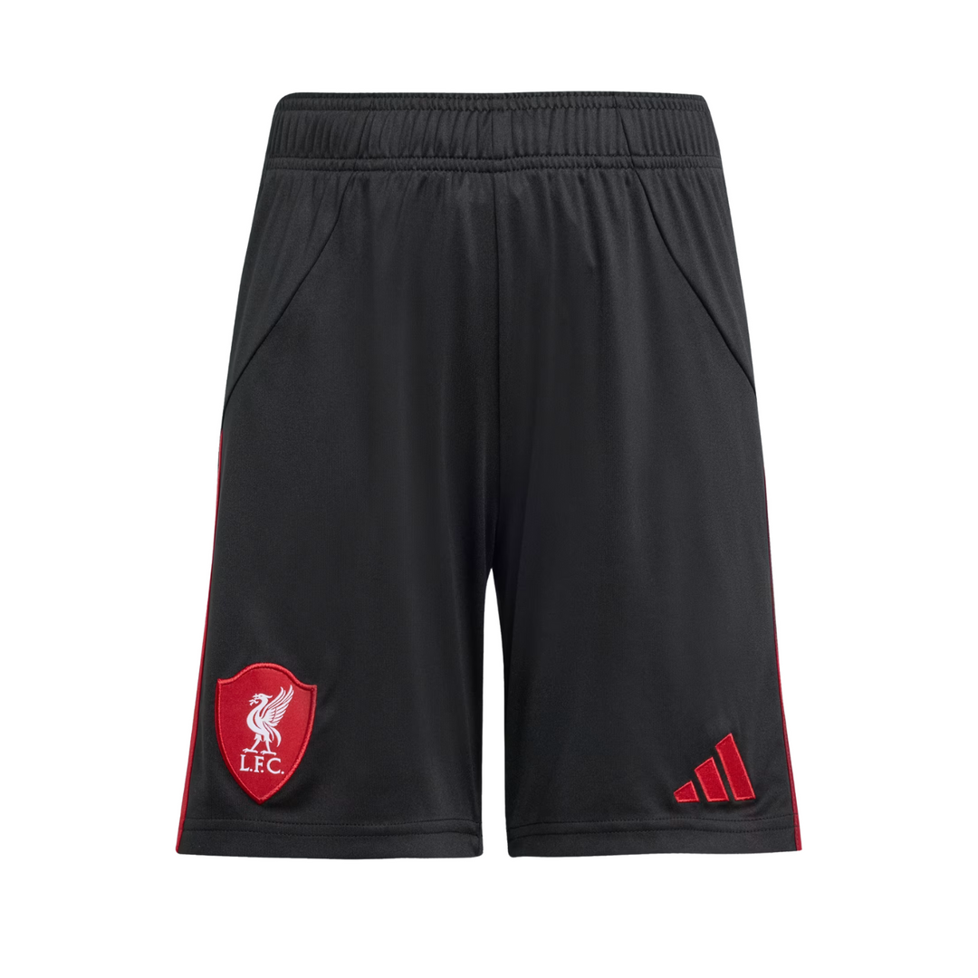 Liverpool Away Youth Short 25/26 by adidas at NUMBER 10 - Buy Now!