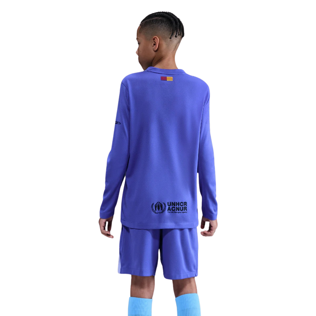 FC Barcelona Stadium Youth Away Goalkeeper L/S Shirt 25/26 by Nike at NUMBER 10 - Buy Now!