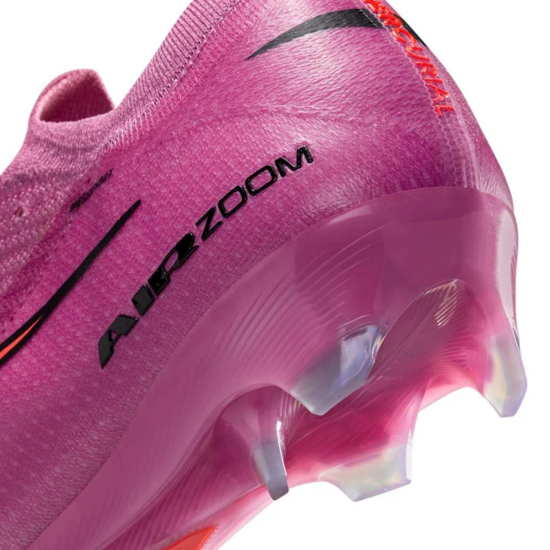 Zoom Vapor 16 Elite FG - Magic Flamingo/Total Crimson/Black by Nike at NUMBER 10 - Buy Now!