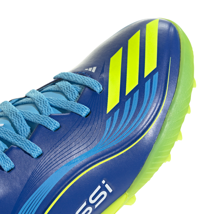 Kids Messi F50 League TF - Royal Blue/Solar Yellow/Semi Blue Burst