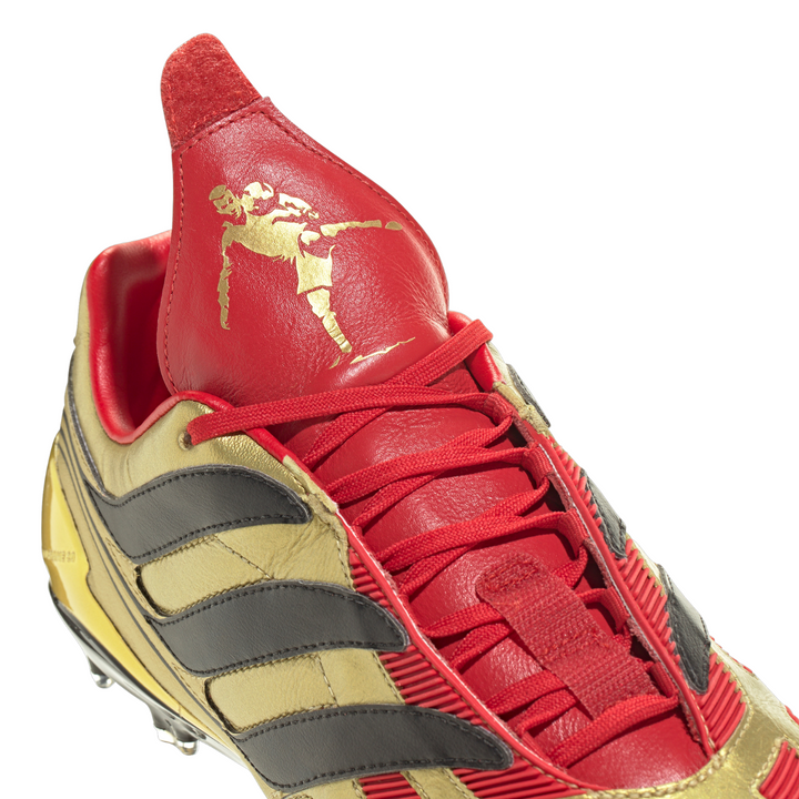 Predator Precision ZZ FG - Gold Metallic/Core Black/Collegiate Red