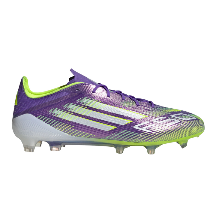 F50 Elite FG - Purple Rush/Cloud White/Lucid Lemon by adidas at NUMBER 10 - Buy Now!