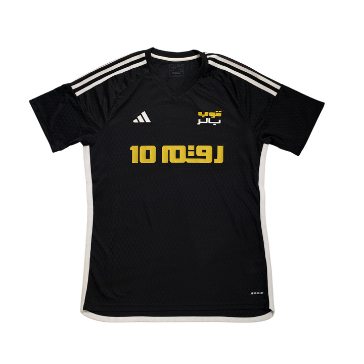NUMBER 10 x TOP BALLER DXB Arabic Black by NUMBER 10 at NUMBER 10 - Buy Now!