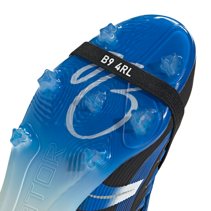 Kids JB Predator Elite FT FG - Core Black/White/Blue