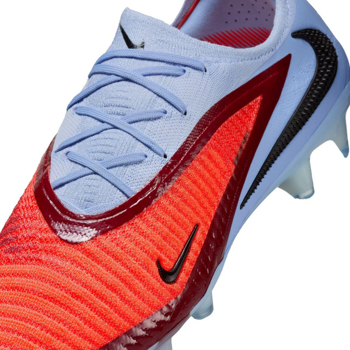 Phantom 6 Low Elite FG - Royal Tint/Bright Crimson by Nike at NUMBER 10 - Buy Now!