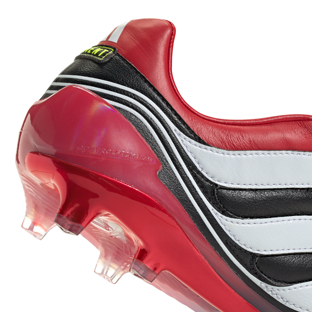Predator Precision FG - Core Black/Cloud White/Collegiate Red