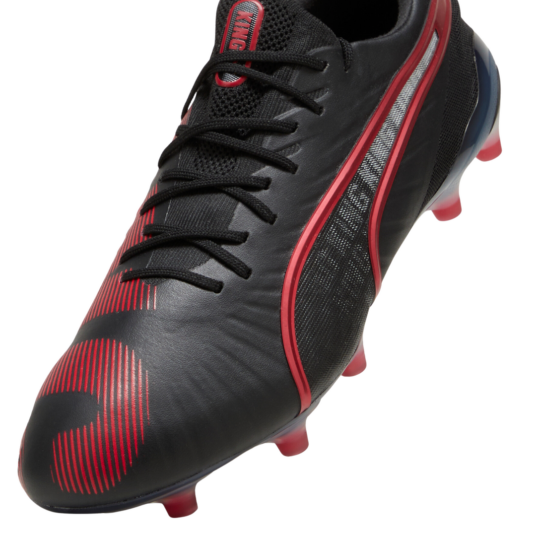 King Ultimate Launch Edition FG/AG - Black/Rosso Corsa - Puma - NUMBER 10