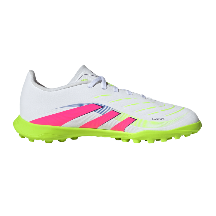 Kids Predator League TF - Cloud White/Lucid Pink/Lucid Lemon by adidas at NUMBER 10 - Buy Now!