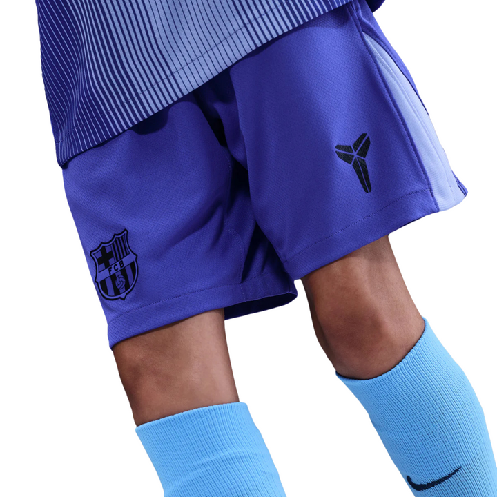 FC Barcelona Youth Away Goalkeeper Shorts 25/26 by Nike at NUMBER 10 - Buy Now!
