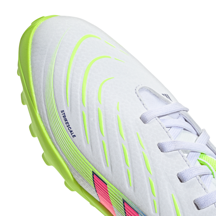 Kids Predator League TF - Cloud White/Lucid Pink/Lucid Lemon by adidas at NUMBER 10 - Buy Now!