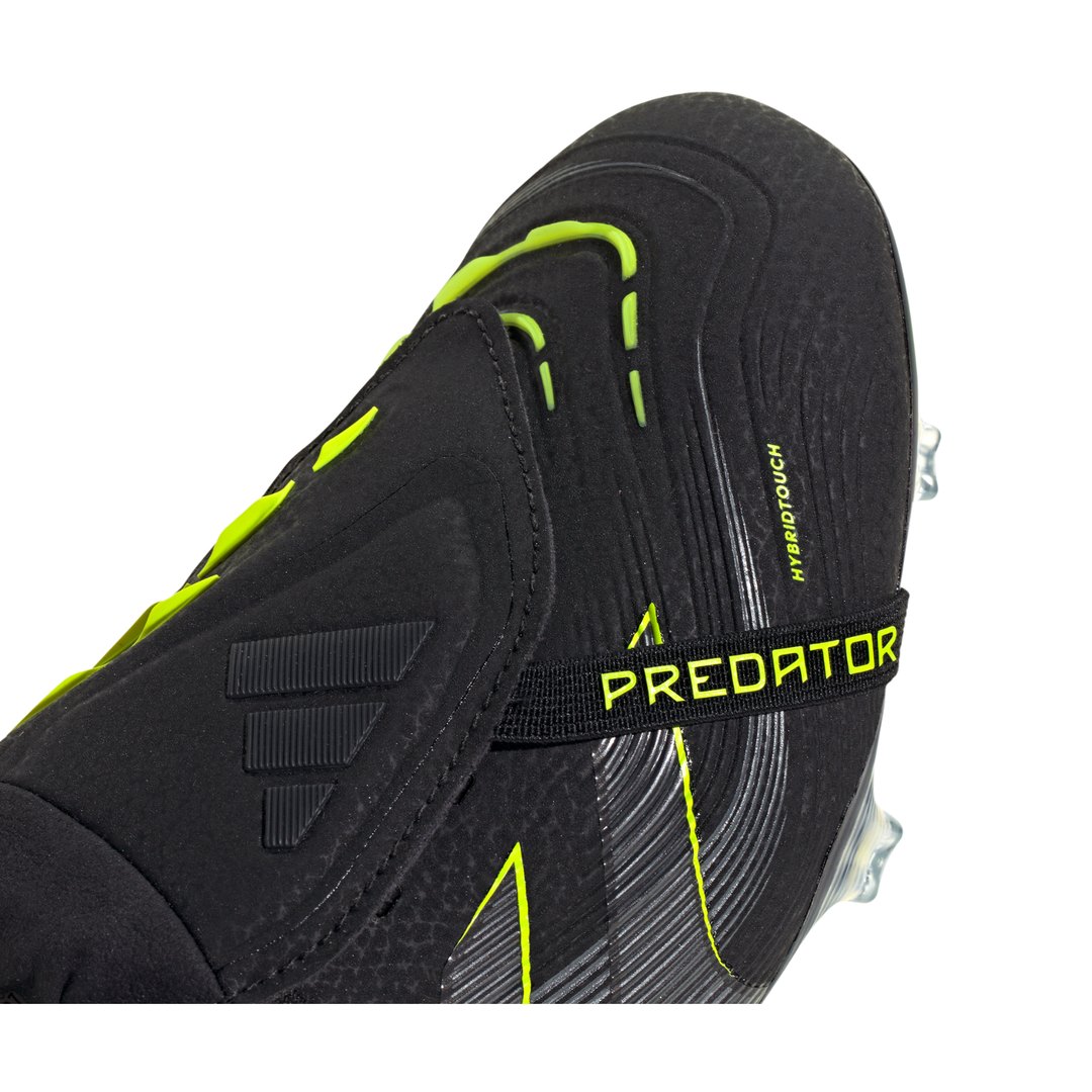 Predator Elite FT FG -  Core Black/Carbon/Lucid Lemon by adidas at NUMBER 10 - Buy Now!