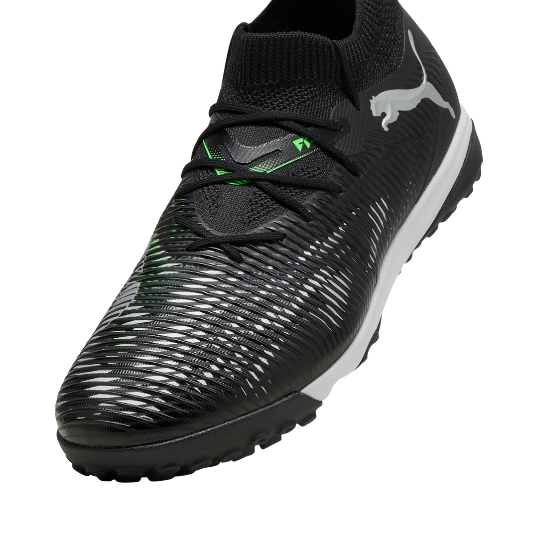 Future 8 Match TT - Black/Cool Light Gray/Fluo Green by Puma at NUMBER 10 - Buy Now!
