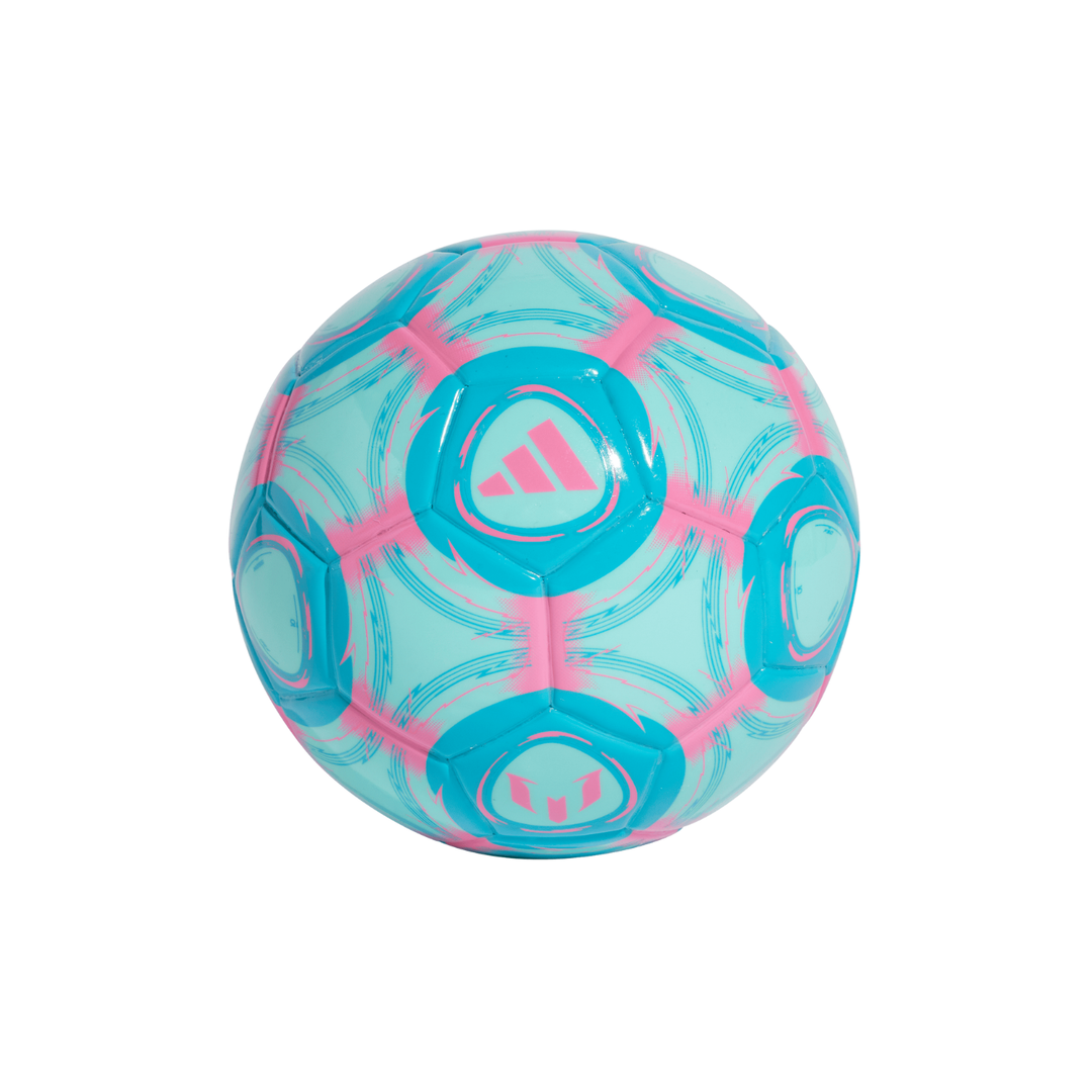 Messi Mini Ball - Flash Aqua/Lucid Cyan/Solar Yellow by adidas at NUMBER 10 - Buy Now!