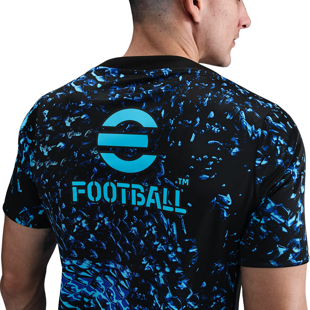 Inter Milan Pre-Match Shirt 25/26 - Chlorine Blue/Black/Chlorine Blue by Nike at NUMBER 10 - Buy Now!