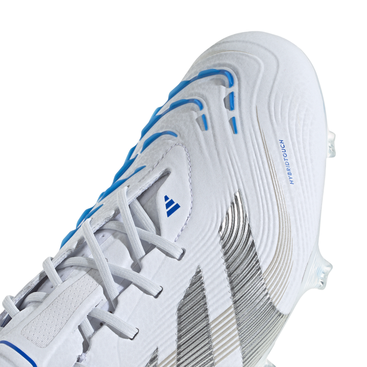 Predator Elite FG - Cloud White/Silver Metallic/Bright Royal