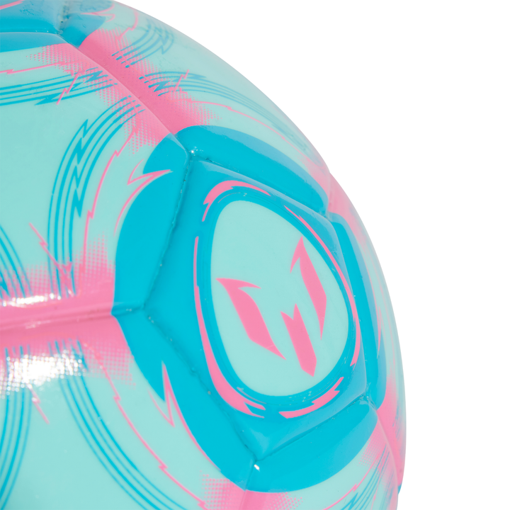 Messi Mini Ball - Flash Aqua/Lucid Cyan/Solar Yellow by adidas at NUMBER 10 - Buy Now!