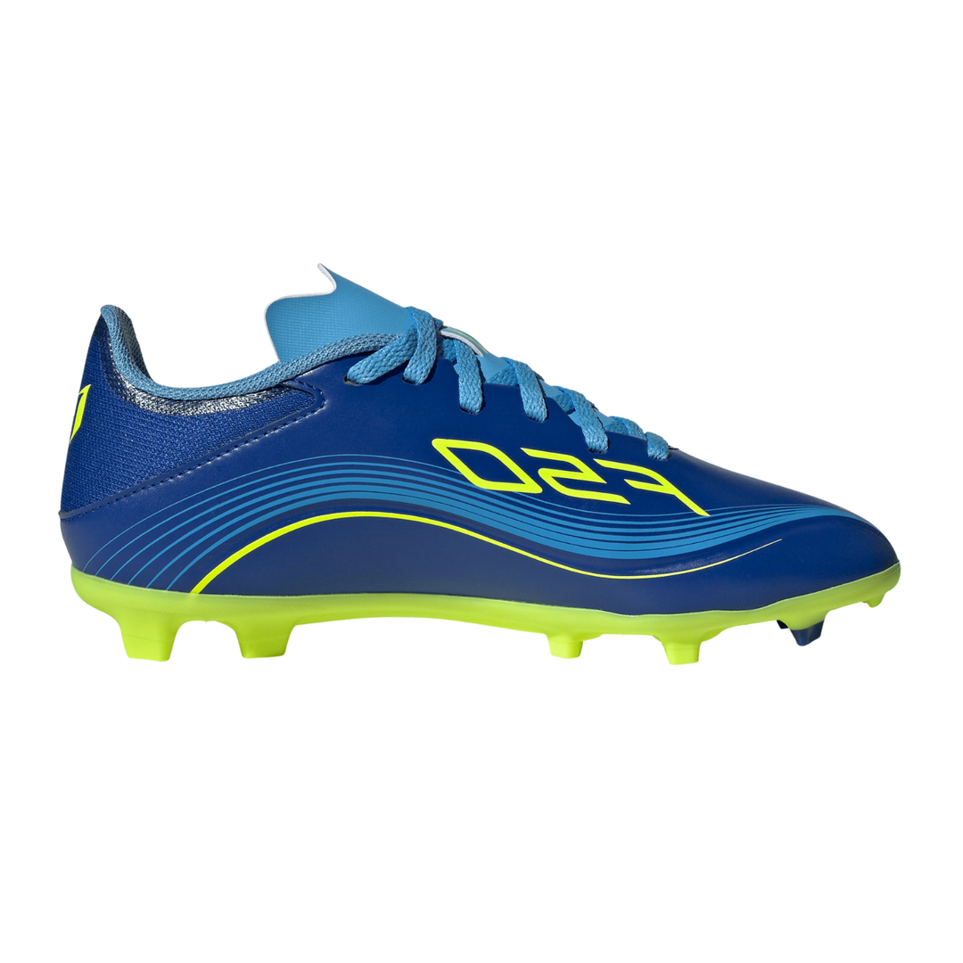 Kids Messi F50 League FG/MG - Royal Blue/Solar Yellow/Semi Blue Burst