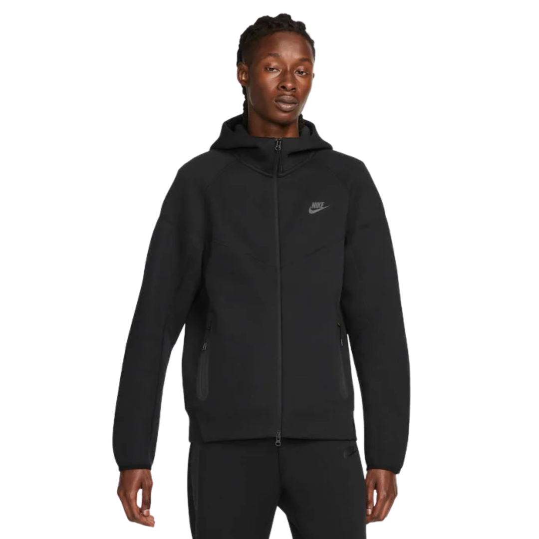 Tech Fleece Windrunner Hoodie - Black/Black