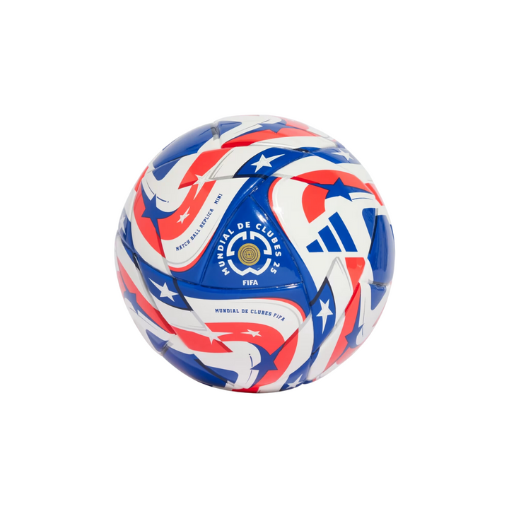 Fifa Club World Cup Mini ball 24/25 - White/Power Blue/Dark Blue/Lucid Red