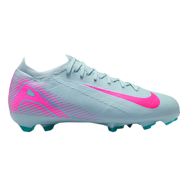 Jr Zoom Vapor 16 Pro FG - Ocean Cube/Pink Blast by Nike at NUMBER 10 - Buy Now!