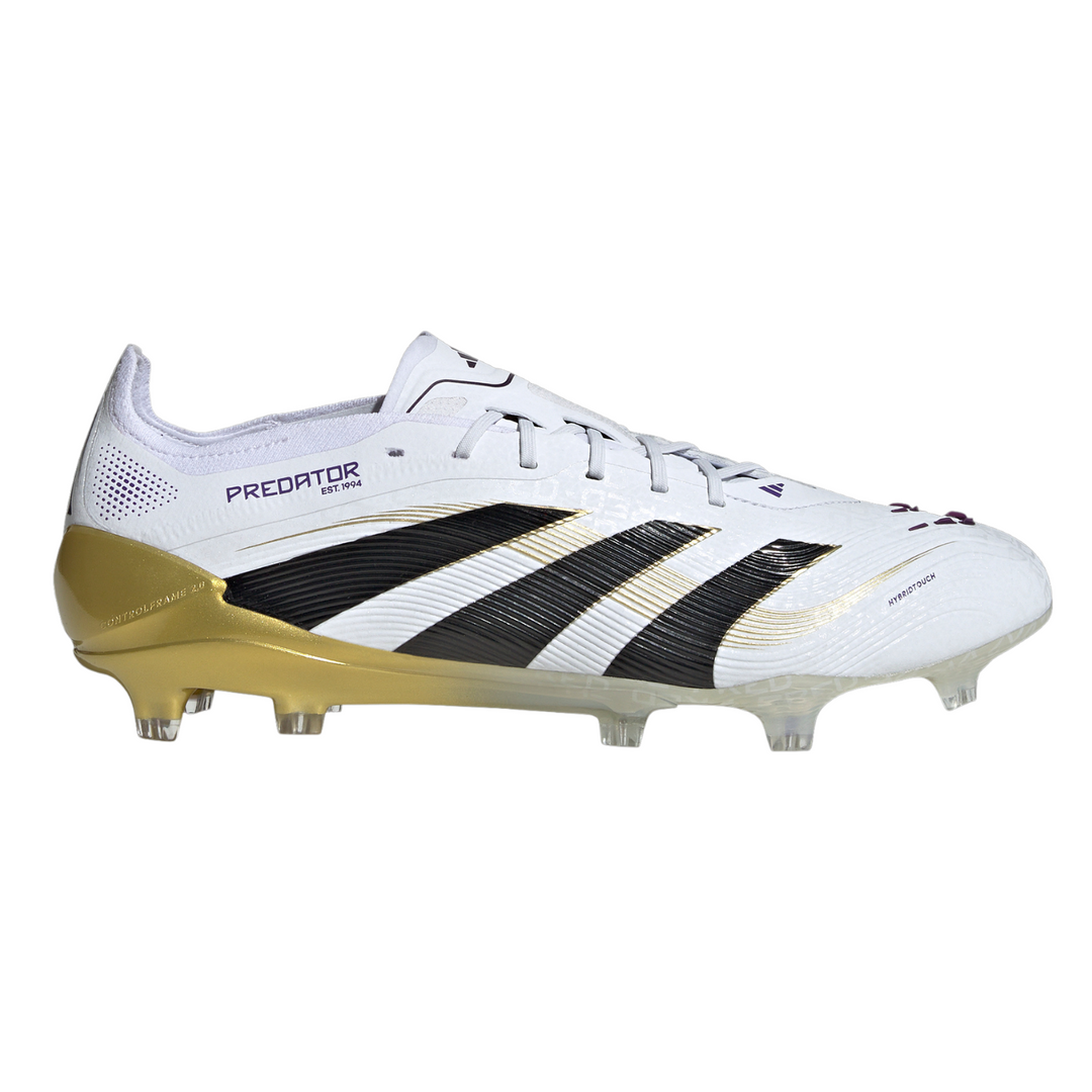Predator Elite FG - White/Core Black/Gold Metallic – NUMBER 10 Predator Elite FG - White/Core Black/Gold Metallic – NUMBER 10