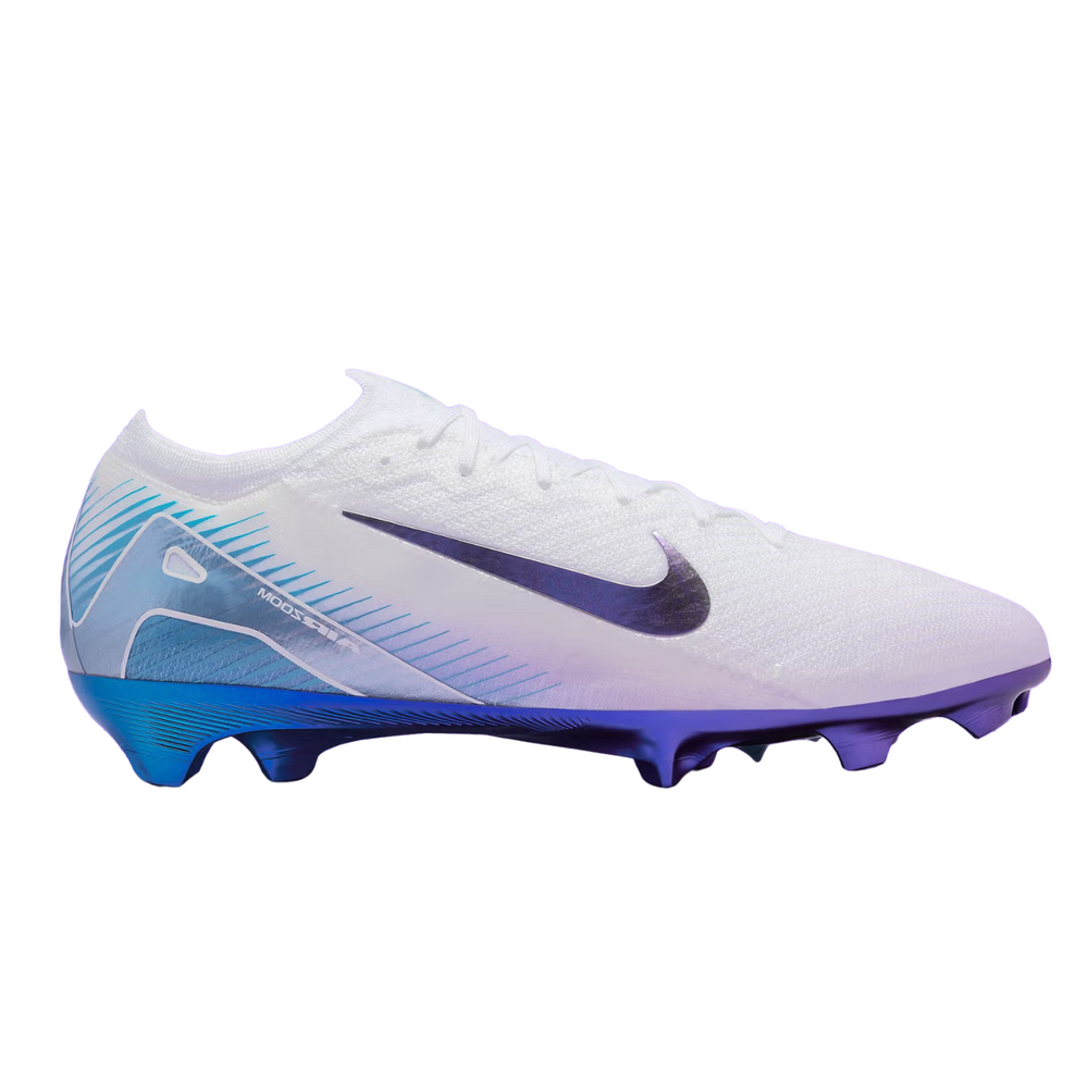 Zoom Vapor 16 Elite FG - White/Bright Crimson by Nike at NUMBER 10 - Buy Now!