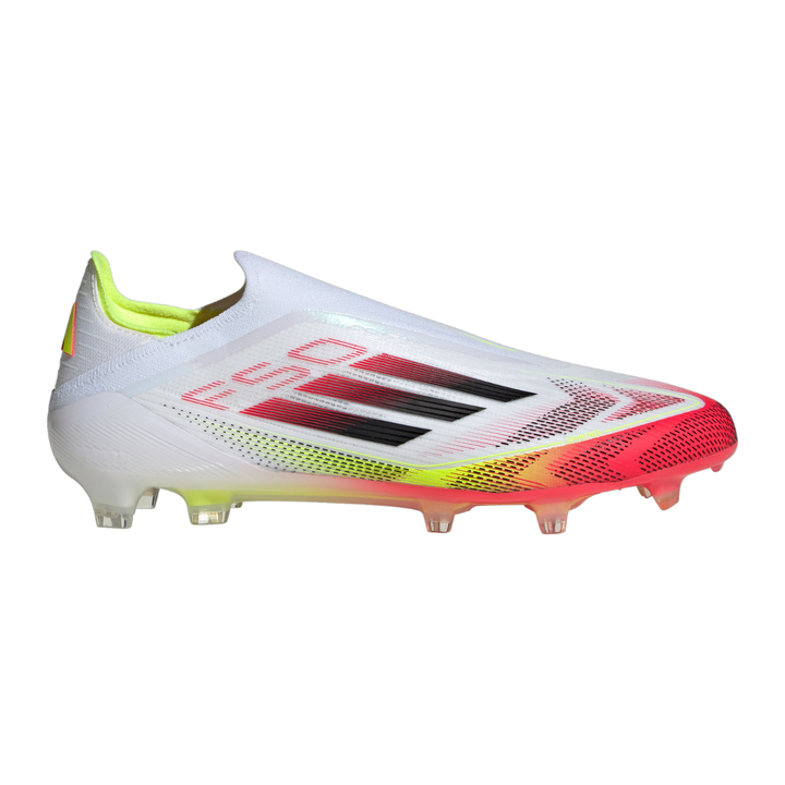 F50 Elite LL FG - White/Core Black/Solar Yellow/Red by adidas at NUMBER 10 - Buy Now!