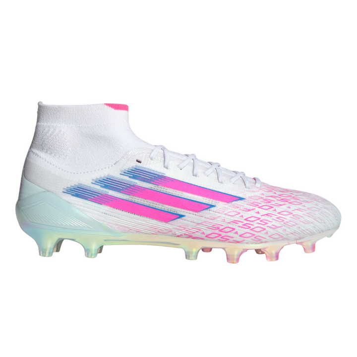 F50 Sparkfusion Elite Mid FG - Cloud White/Lucid Pink/Cloud White by adidas at NUMBER 10 - Buy Now!