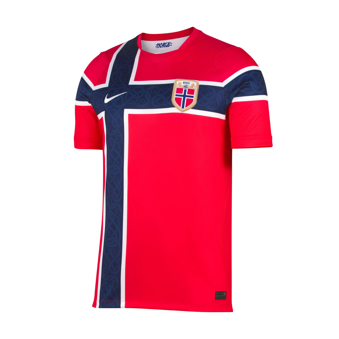 Norway Stadium Home Shirt 26 by Nike at NUMBER 10 - Buy Now!