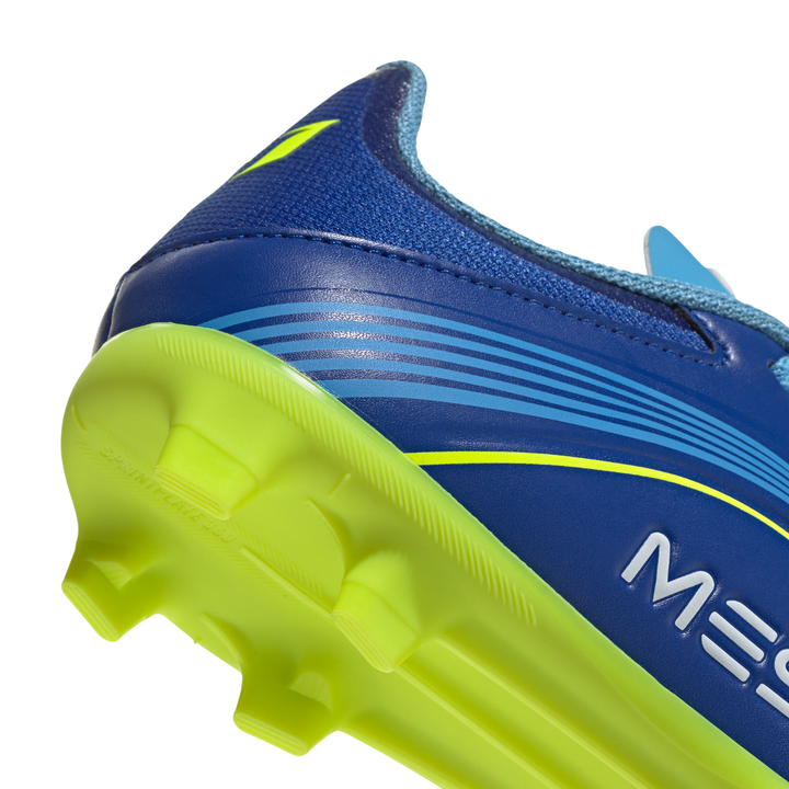 Kids Messi F50 League FG/MG - Royal Blue/Solar Yellow/Semi Blue Burst