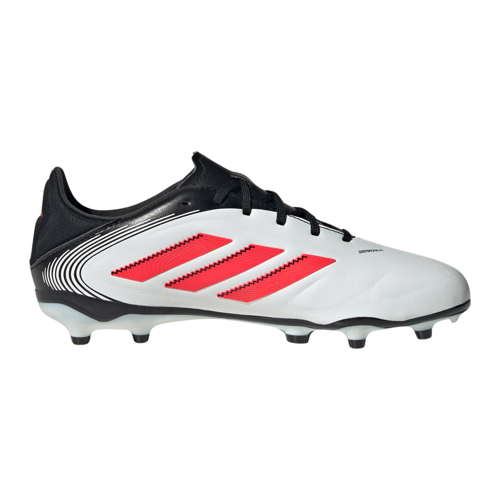 Kids Copa Pure III League FG - White/Lucid Red/Core Black by adidas at NUMBER 10 - Buy Now!
