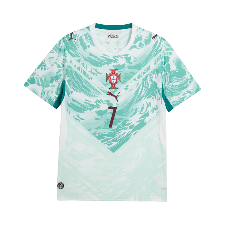 Portugal Stadium Away Shirt 26 - Ronaldo 7 by Puma at NUMBER 10 - Buy Now!