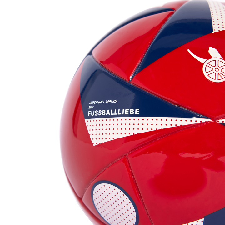 Arsenal Home Mini Ball 24/25 - Better Scarlet/Victory Blue/White