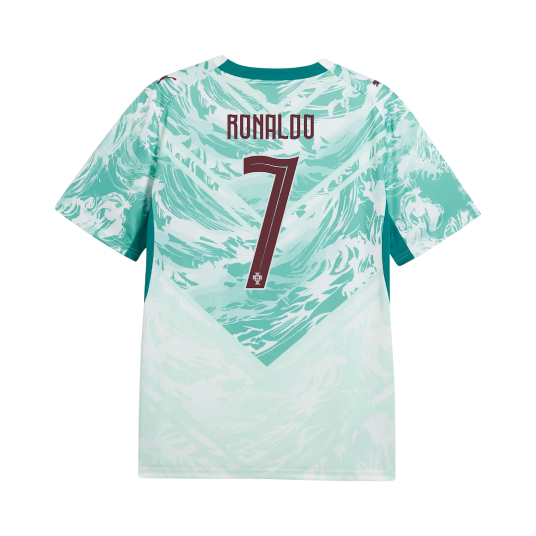 Portugal Stadium Away Shirt 26 - Ronaldo 7 by Puma at NUMBER 10 - Buy Now!