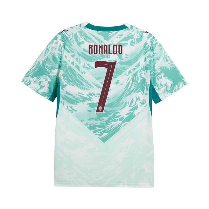 Portugal Stadium Away Shirt 26 - Ronaldo 7 by Puma at NUMBER 10 - Buy Now!