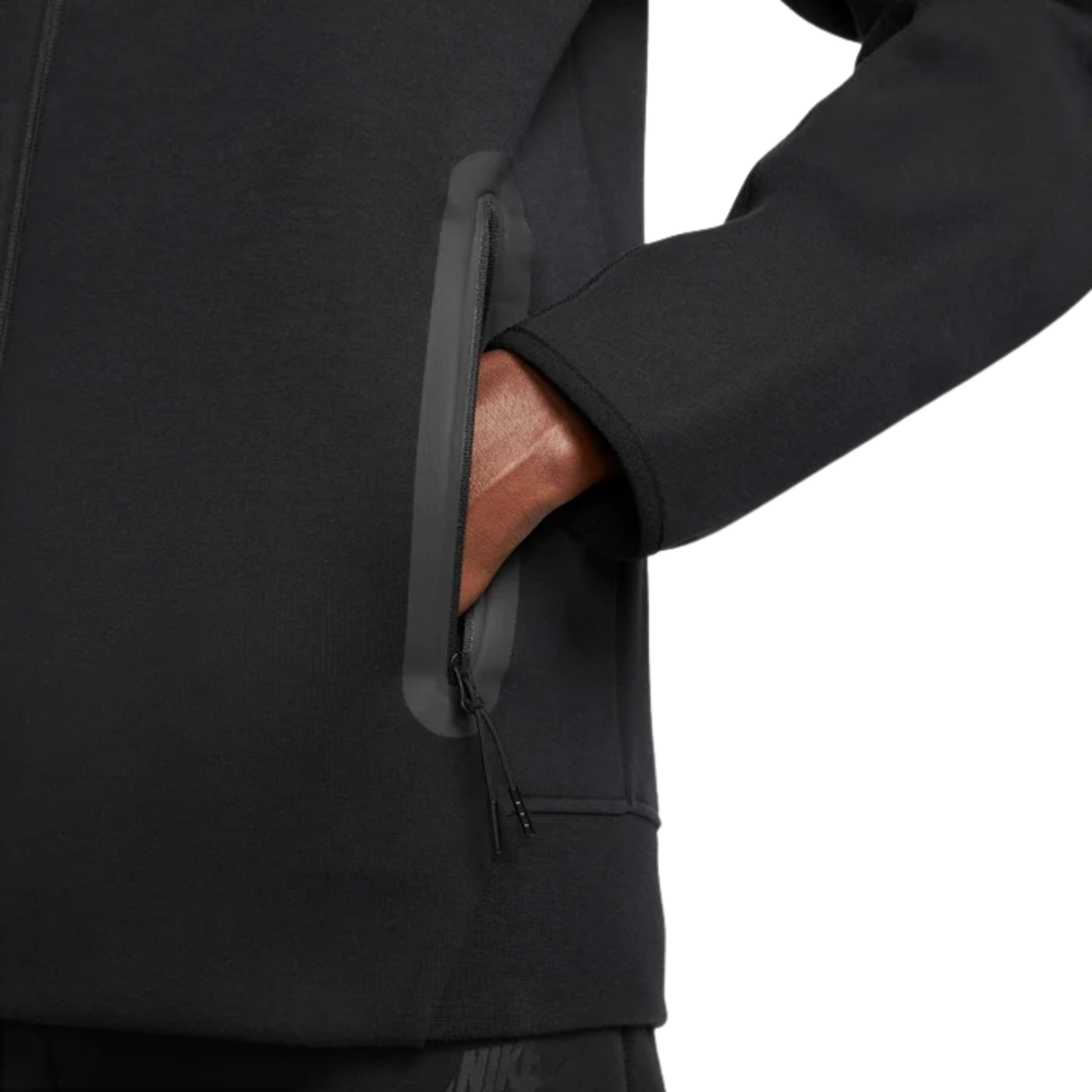 Tech Fleece Windrunner Hoodie - Black/Black