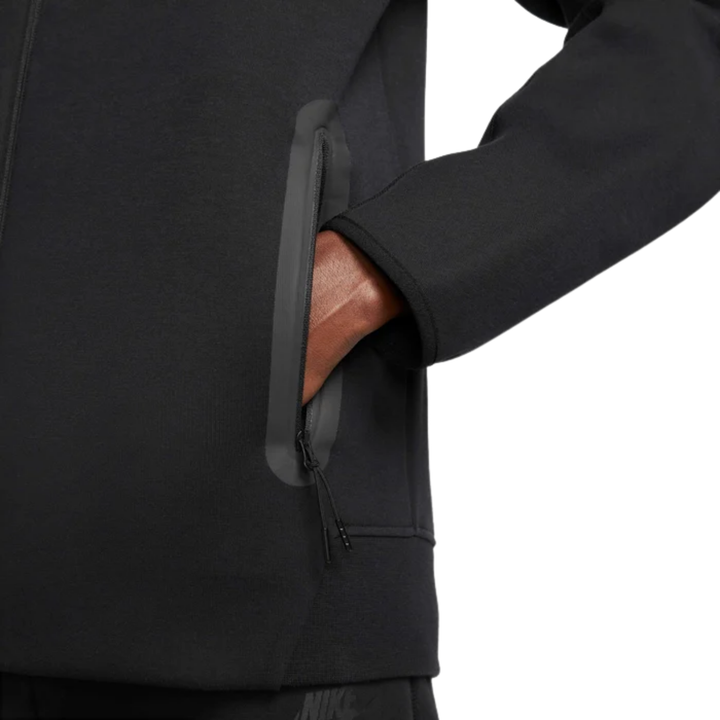 Tech Fleece Windrunner Hoodie - Black/Black