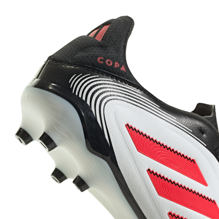 Kids Copa Pure III League FG - White/Lucid Red/Core Black by adidas at NUMBER 10 - Buy Now!