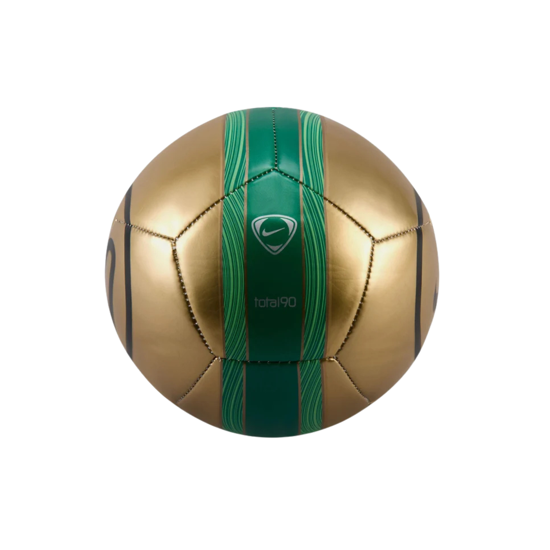 Total 90 Skills Mini Ball - Metallic Gold/Clover/Black