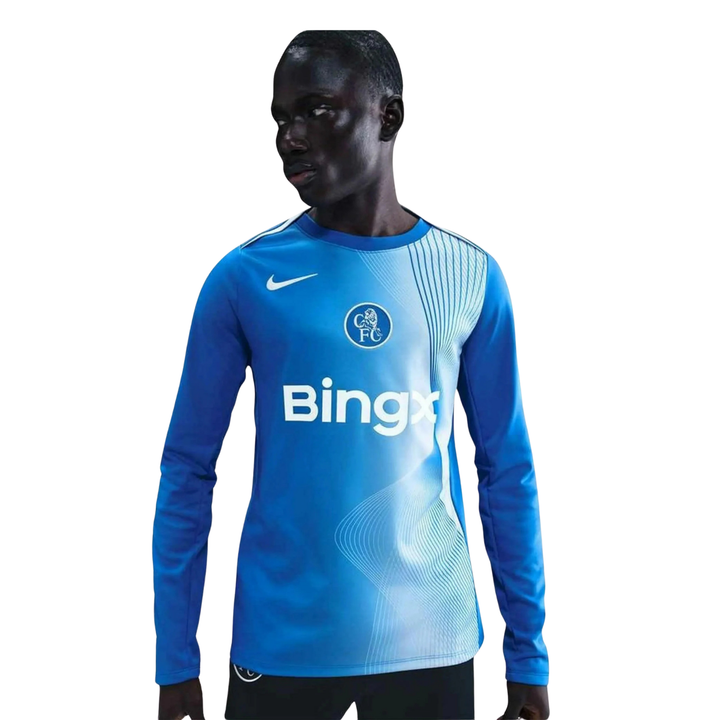 Chelsea Third L/S Pre-Match Drill Top 25/26 by Nike at NUMBER 10 - Buy Now!
