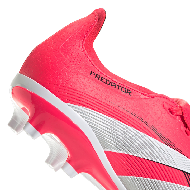 Predator League FT FG - Lucid Red/White/Core Black by adidas at NUMBER 10 - Buy Now!